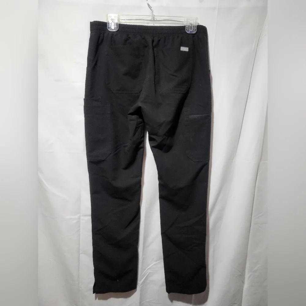 FIGS  Black Drawstring Pants - Picture 3 of 8
